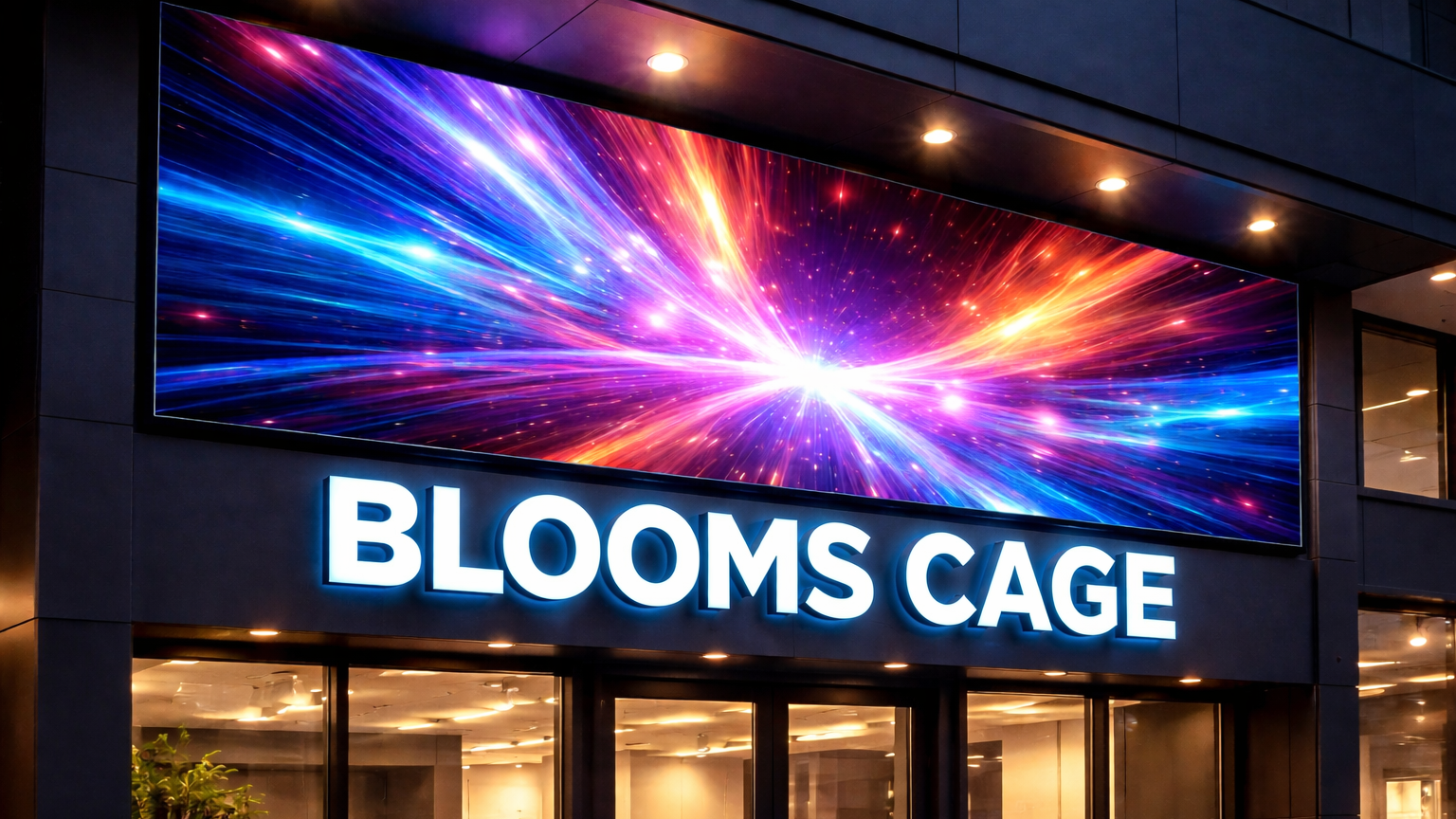Hybrid custom signage category examples