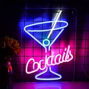 Cocktails neon sign
